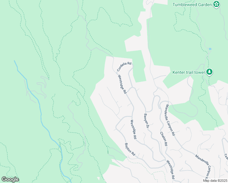 map of restaurants, bars, coffee shops, grocery stores, and more near 2514 Pesquera Drive in Los Angeles