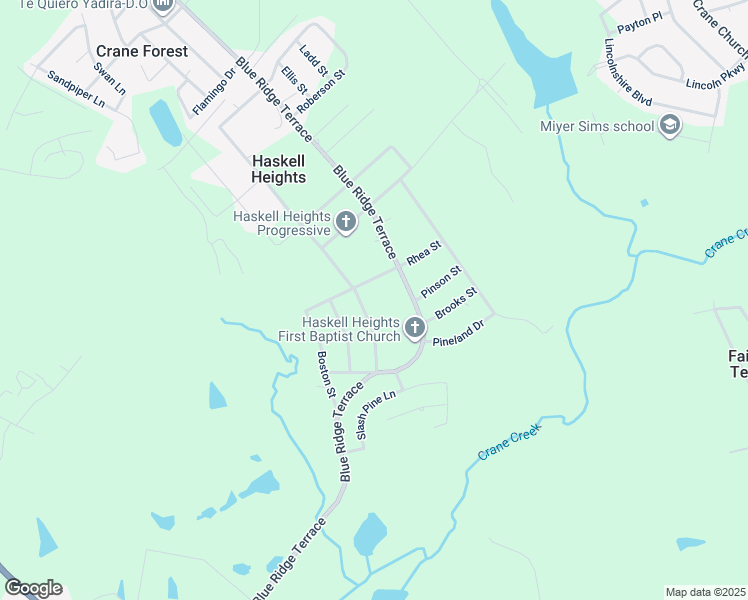 map of restaurants, bars, coffee shops, grocery stores, and more near 1360 Bon Air Drive in Columbia
