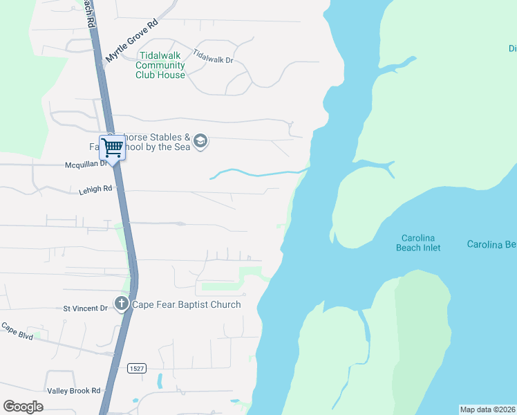 map of restaurants, bars, coffee shops, grocery stores, and more near 1321 Salient Point in Wilmington
