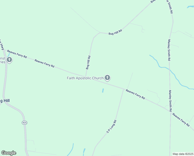 map of restaurants, bars, coffee shops, grocery stores, and more near 949 Reaves Ferry Road in Nakina