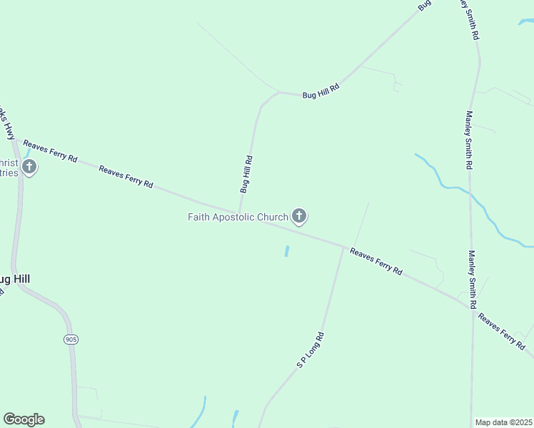 map of restaurants, bars, coffee shops, grocery stores, and more near 949 Reaves Ferry Road in Nakina