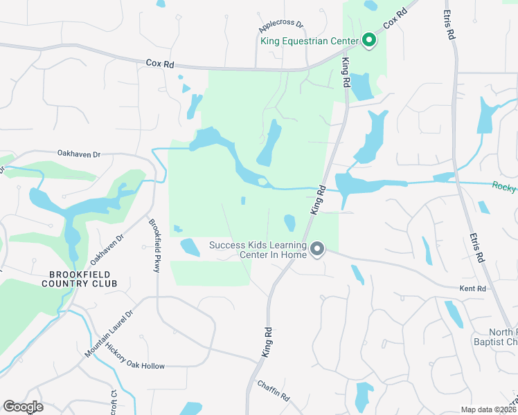 map of restaurants, bars, coffee shops, grocery stores, and more near 12275 King Circle in Roswell