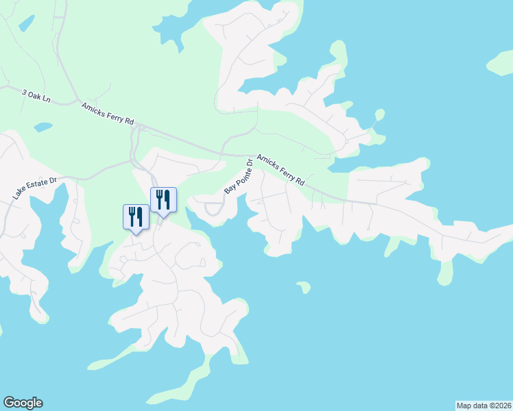 map of restaurants, bars, coffee shops, grocery stores, and more near 412 Jasmine Key Lane in Chapin