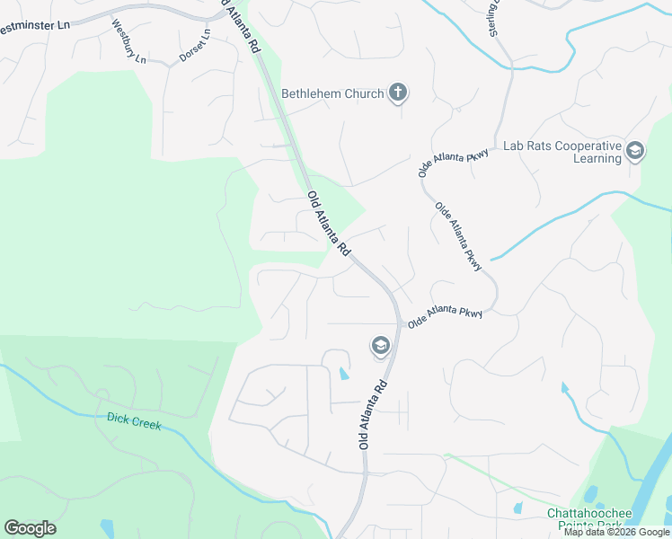 map of restaurants, bars, coffee shops, grocery stores, and more near 5405 Enfield Way in Suwanee