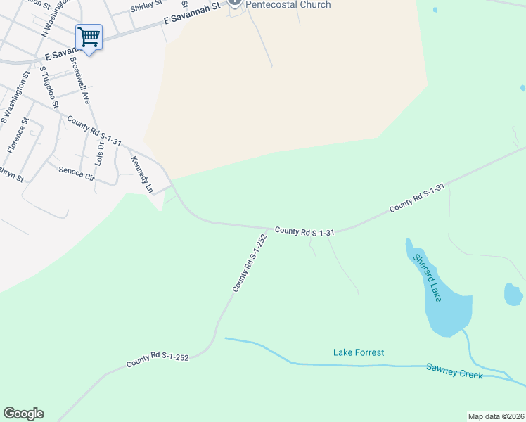 map of restaurants, bars, coffee shops, grocery stores, and more near in Calhoun Falls