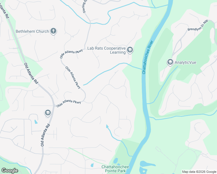 map of restaurants, bars, coffee shops, grocery stores, and more near 5970 Masters Club Drive in Suwanee