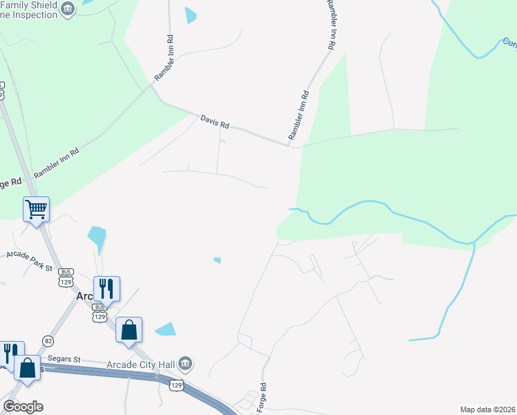 map of restaurants, bars, coffee shops, grocery stores, and more near 322 Ridgewood Road in Jefferson