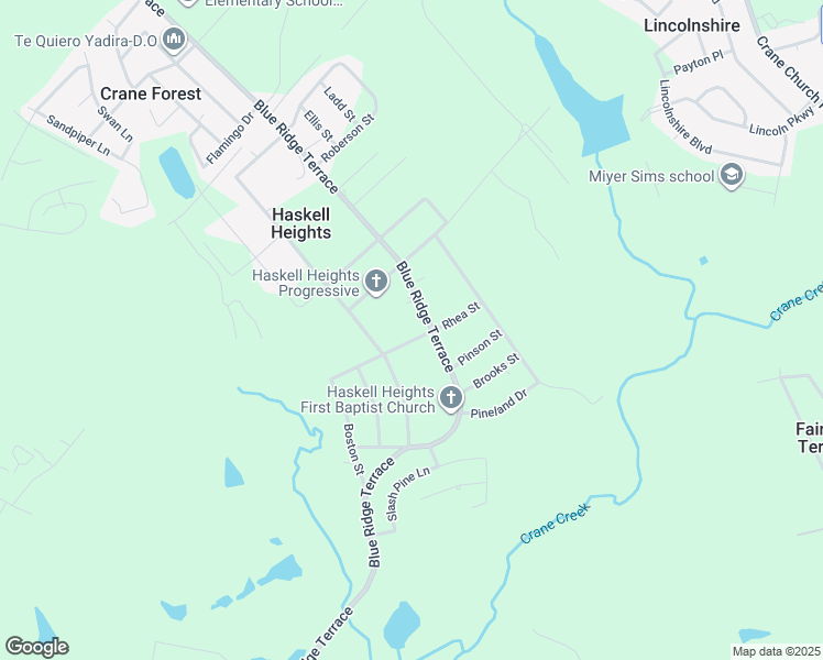 map of restaurants, bars, coffee shops, grocery stores, and more near 1423 Blue Ridge Terrace in Columbia