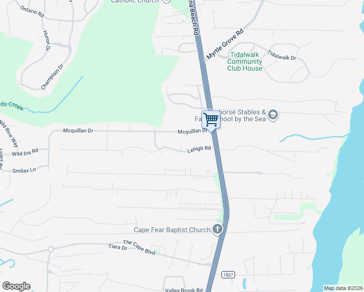 map of restaurants, bars, coffee shops, grocery stores, and more near 101 Mitchell Court in Wilmington