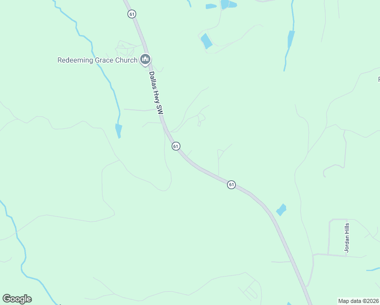 map of restaurants, bars, coffee shops, grocery stores, and more near 28 Tidwell Road in Cartersville