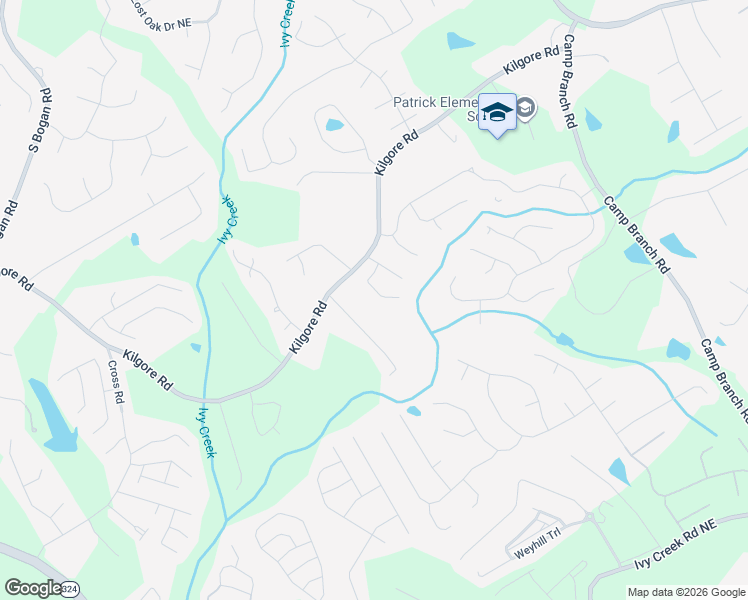 map of restaurants, bars, coffee shops, grocery stores, and more near 2440 Wildlife Court in Buford