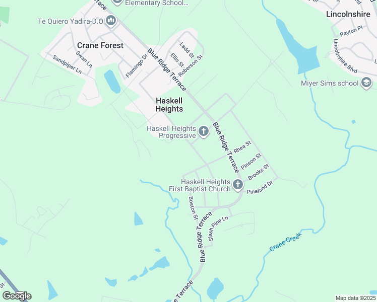 map of restaurants, bars, coffee shops, grocery stores, and more near 1443 Bon Air Drive in Columbia