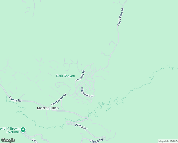 map of restaurants, bars, coffee shops, grocery stores, and more near 25611 Huckleberry Drive in Calabasas