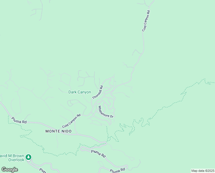 map of restaurants, bars, coffee shops, grocery stores, and more near 25611 Huckleberry Drive in Calabasas