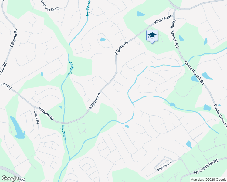 map of restaurants, bars, coffee shops, grocery stores, and more near 2440 Wildlife Court in Buford