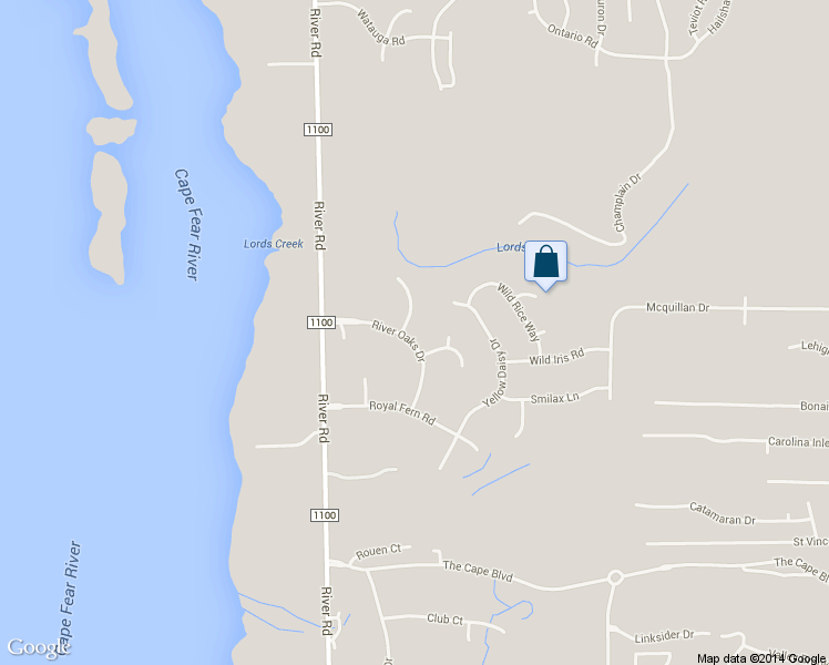 map of restaurants, bars, coffee shops, grocery stores, and more near 102 Marshview Trail in Wilmington