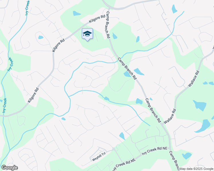 map of restaurants, bars, coffee shops, grocery stores, and more near 3302 Anna Ruby Lane Northeast in Buford