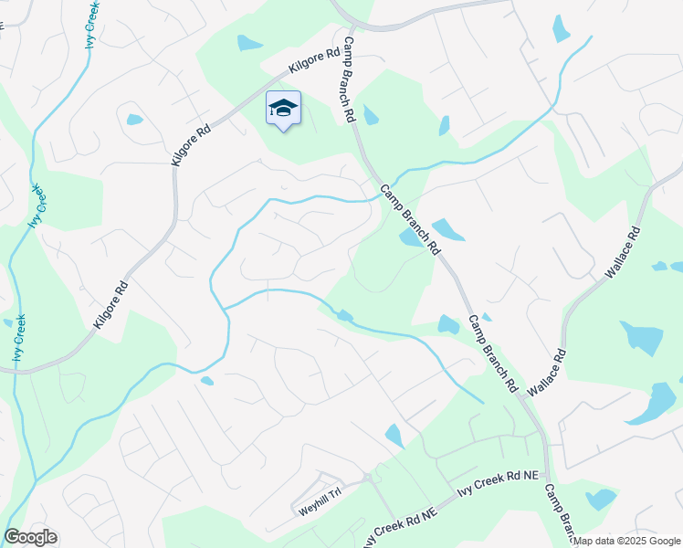map of restaurants, bars, coffee shops, grocery stores, and more near 3302 Anna Ruby Lane Northeast in Buford