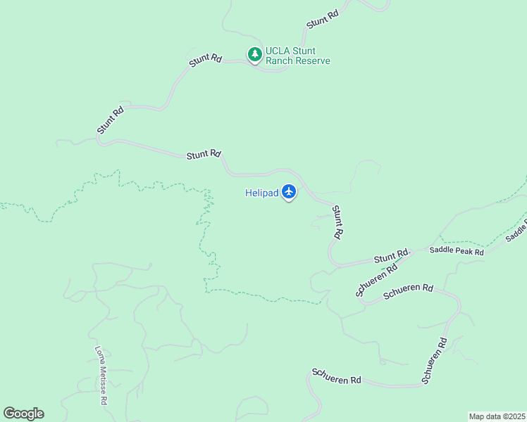 map of restaurants, bars, coffee shops, grocery stores, and more near 415 Stunt Road in Calabasas