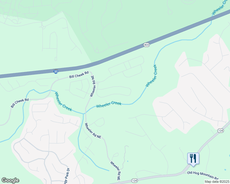 map of restaurants, bars, coffee shops, grocery stores, and more near 1603 Maston Road in Auburn