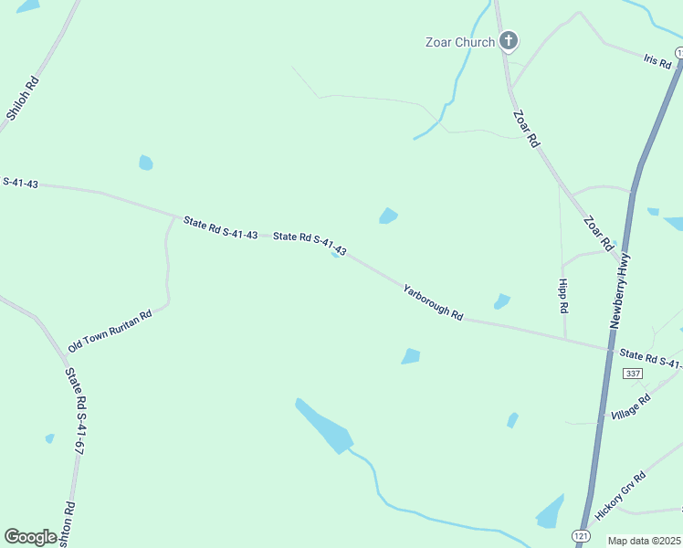 map of restaurants, bars, coffee shops, grocery stores, and more near 1021 Yarborough Road in Saluda