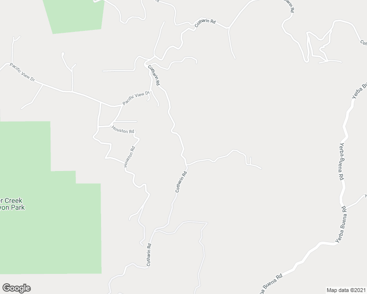 map of restaurants, bars, coffee shops, grocery stores, and more near Cotharin Road in Ventura County