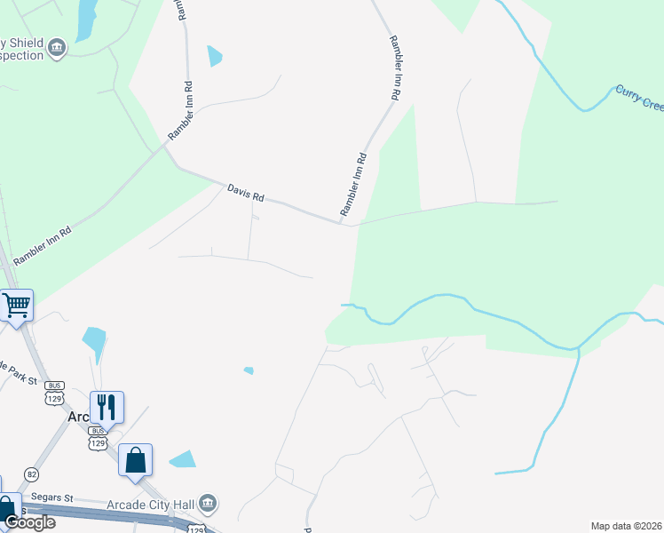 map of restaurants, bars, coffee shops, grocery stores, and more near 305 Ridgewood Road in Jefferson