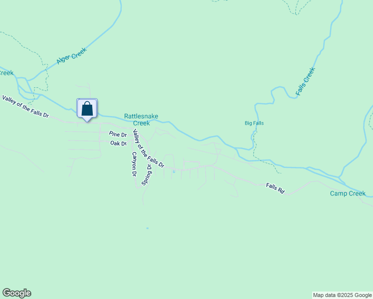 map of restaurants, bars, coffee shops, grocery stores, and more near 41385 Alder Drive in Forest Falls