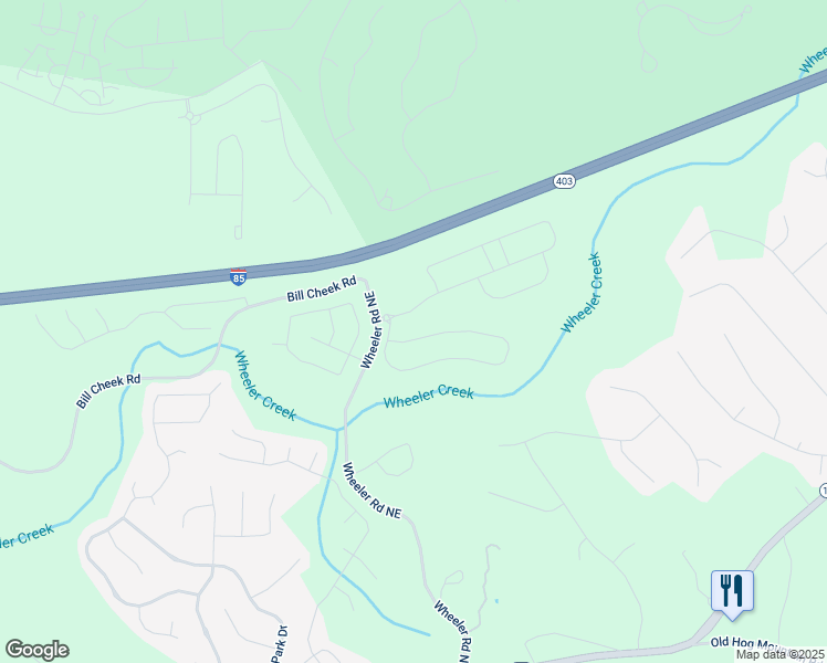 map of restaurants, bars, coffee shops, grocery stores, and more near 1236 Maston Road in Auburn