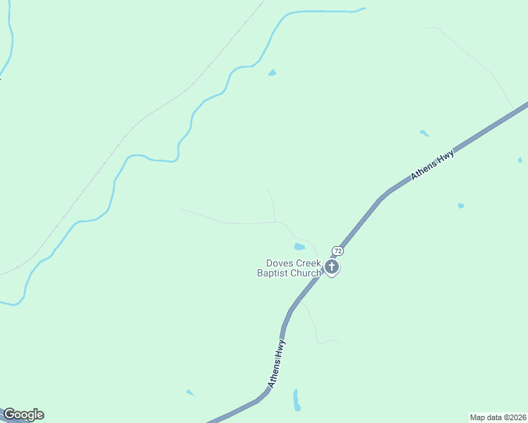 map of restaurants, bars, coffee shops, grocery stores, and more near 1046 Claybourn Drive in Elberton