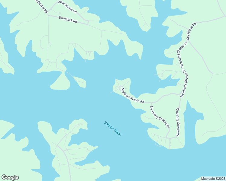 map of restaurants, bars, coffee shops, grocery stores, and more near 32 Mariners View Road in Prosperity
