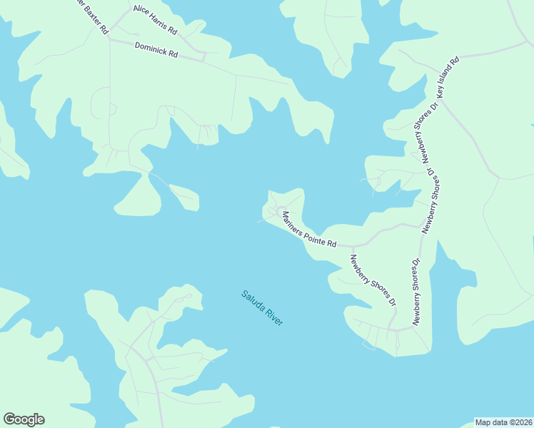map of restaurants, bars, coffee shops, grocery stores, and more near 32 Mariners View Road in Prosperity