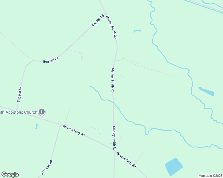 map of restaurants, bars, coffee shops, grocery stores, and more near 3278 Manley Smith Road in Nakina