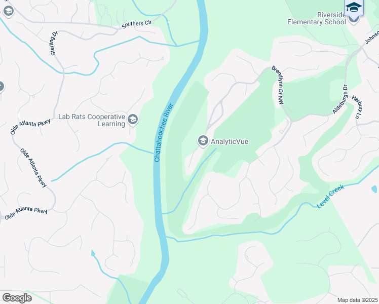 map of restaurants, bars, coffee shops, grocery stores, and more near 5753 Brendlynn Drive Northwest in Suwanee