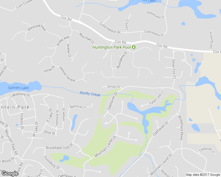 map of restaurants, bars, coffee shops, grocery stores, and more near 335 Arroyo Drive in Roswell