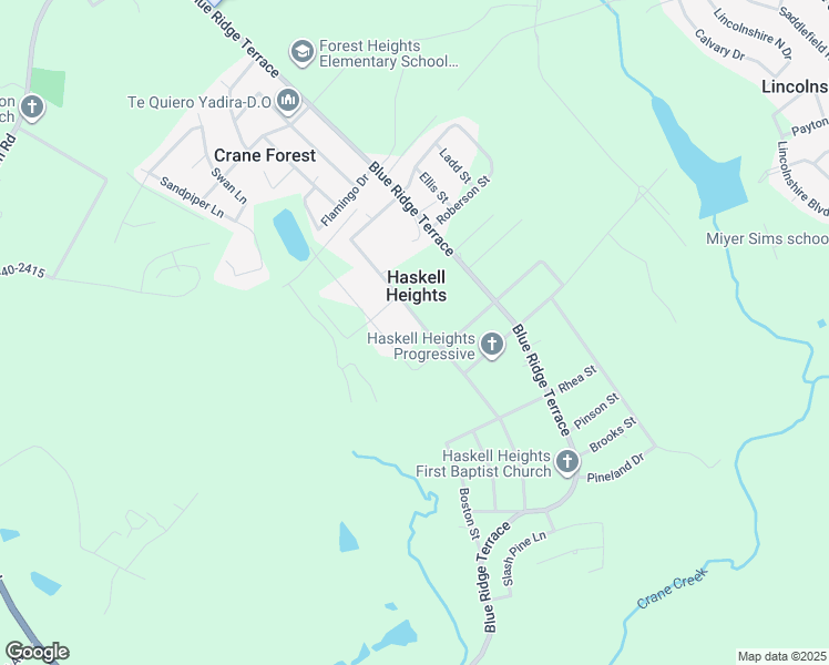 map of restaurants, bars, coffee shops, grocery stores, and more near 1527 Bon Air Drive in Columbia
