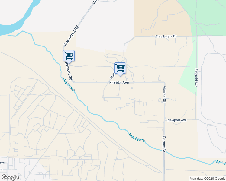map of restaurants, bars, coffee shops, grocery stores, and more near 31919 Florida Avenue in Mentone