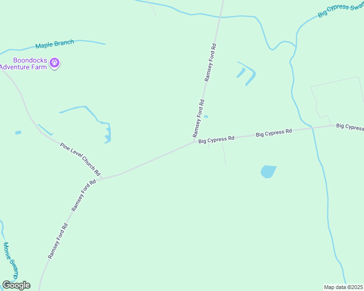 map of restaurants, bars, coffee shops, grocery stores, and more near 1955 Ramsey Ford Road in Nakina