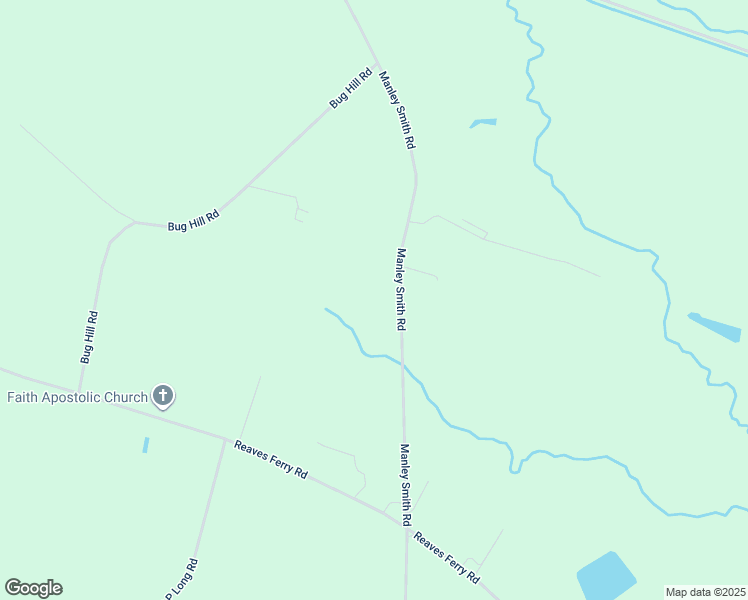 map of restaurants, bars, coffee shops, grocery stores, and more near 3278 Manley Smith Road in Nakina