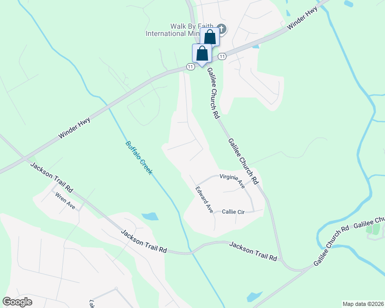 map of restaurants, bars, coffee shops, grocery stores, and more near 53 Aberdeen Court in Jefferson