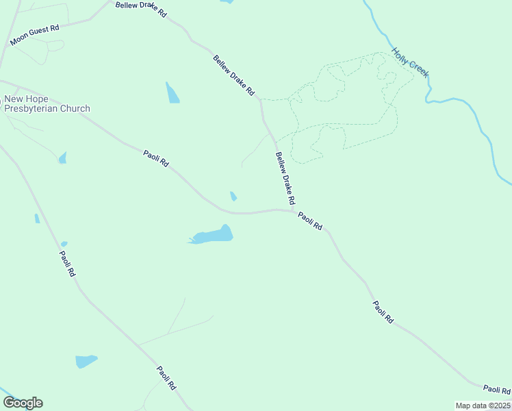 map of restaurants, bars, coffee shops, grocery stores, and more near 1039 East Paoli Road in Carlton