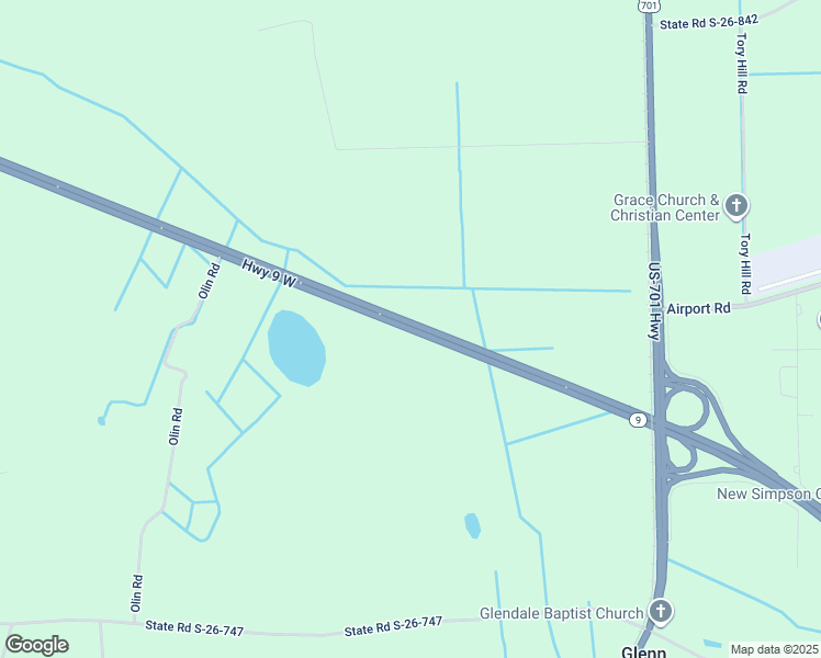 map of restaurants, bars, coffee shops, grocery stores, and more near South Carolina 9 in Loris
