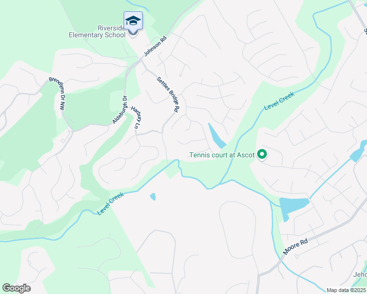map of restaurants, bars, coffee shops, grocery stores, and more near 570 White Stag Court in Suwanee