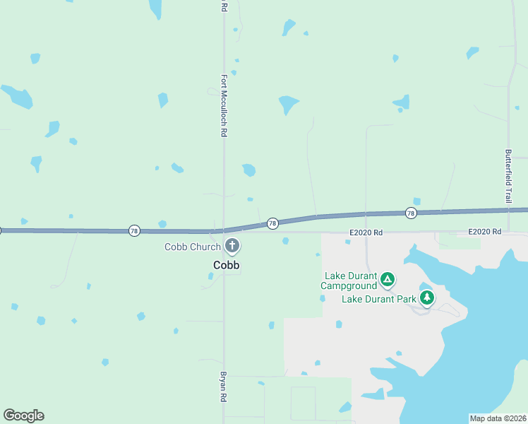 map of restaurants, bars, coffee shops, grocery stores, and more near 35442 Highway 78 in Durant