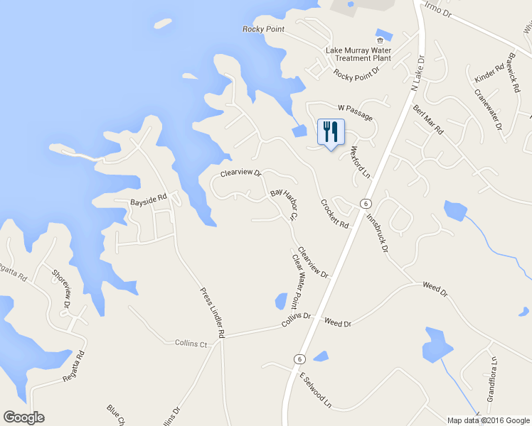map of restaurants, bars, coffee shops, grocery stores, and more near 312 Clearwood Court in Columbia