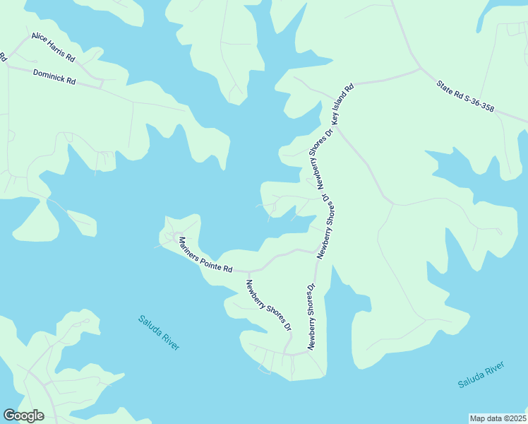 map of restaurants, bars, coffee shops, grocery stores, and more near 22 View Pointe Road in Prosperity