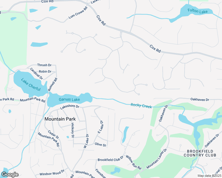 map of restaurants, bars, coffee shops, grocery stores, and more near 150 Inwood Terrace in Roswell