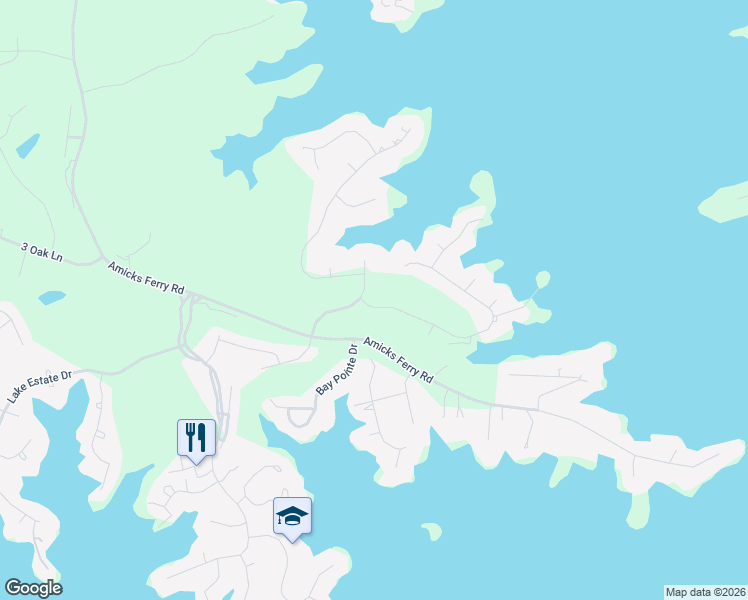 map of restaurants, bars, coffee shops, grocery stores, and more near 311 Oxenbridge Way in Chapin