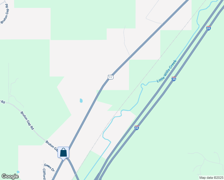 map of restaurants, bars, coffee shops, grocery stores, and more near 1301 Valley Drive in Attalla