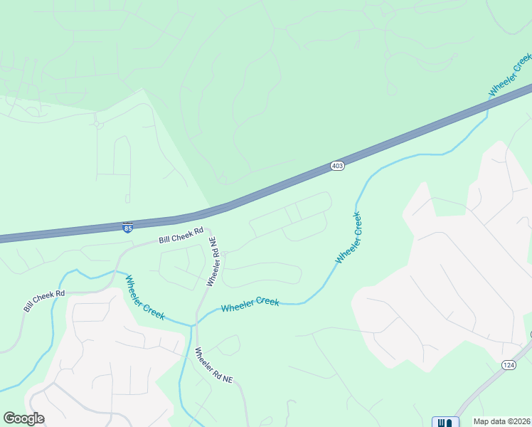 map of restaurants, bars, coffee shops, grocery stores, and more near 6179 Wheeler Ridge Road in Auburn